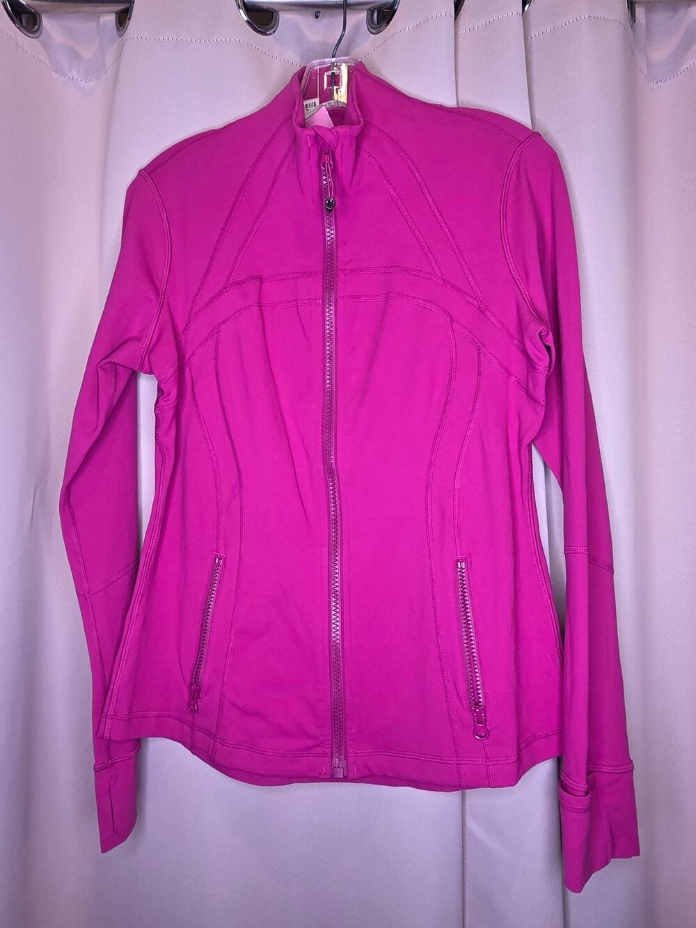 Authentic Lululemon Define Jacket (Full-Zip Style)- Medium / Sonic Pink